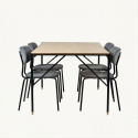  Essgruppe \'Kungsholmen Hornstull\' - 1 Tisch & 4 Stühle