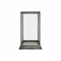 Glasstativ/Vitrine - Glas und Metall